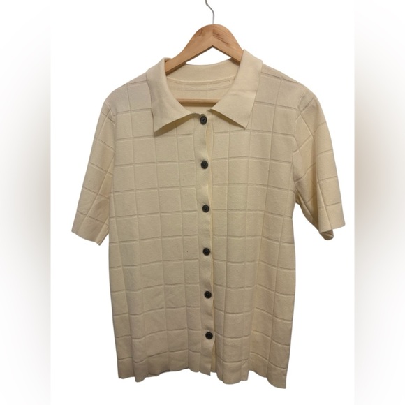 a new day Tops - a new day Women's Cream Button Down Shirt
